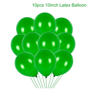 FENGRISE Jungle Party Palm Leaf Balloons Birthday party Supply Tropical Luau Summer Safari Party Decor Hawaii Party Decorations