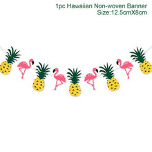 Load image into Gallery viewer, FENGRISE Jungle Party Palm Leaf Balloons Birthday party Supply Tropical Luau Summer Safari Party Decor Hawaii Party Decorations