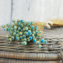 Load image into Gallery viewer, 50 Stems Dried Flowers Happy Flower Natural Plants Bouquet Decorative Floral for Home Wedding Decoration Festival Party Supplies