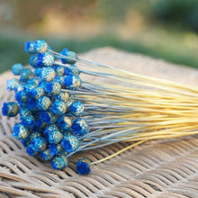 Load image into Gallery viewer, 50 Stems Dried Flowers Happy Flower Natural Plants Bouquet Decorative Floral for Home Wedding Decoration Festival Party Supplies