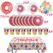 Load image into Gallery viewer, Wooden Wall Holds Donut Boards Stand Hanging Donuts Table Wedding Decoration Accessories Baby Shower Kids Birthday Party Decor