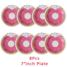 Load image into Gallery viewer, Wooden Wall Holds Donut Boards Stand Hanging Donuts Table Wedding Decoration Accessories Baby Shower Kids Birthday Party Decor