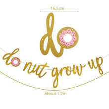 Load image into Gallery viewer, Wooden Wall Holds Donut Boards Stand Hanging Donuts Table Wedding Decoration Accessories Baby Shower Kids Birthday Party Decor