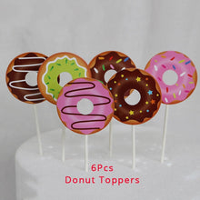 Load image into Gallery viewer, Wooden Wall Holds Donut Boards Stand Hanging Donuts Table Wedding Decoration Accessories Baby Shower Kids Birthday Party Decor