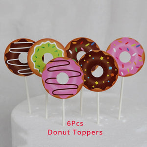 Wooden Wall Holds Donut Boards Stand Hanging Donuts Table Wedding Decoration Accessories Baby Shower Kids Birthday Party Decor
