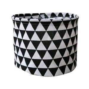 Desktop storage box container bedside cabinet wardrobe cosmetic storage canvas large capacity cosmetic storage box 5.16