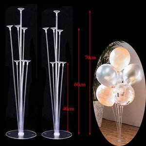 Wedding Balloons Decoration Balloon Stand Holder Column Stick Baloon Hawaii Tropical Party Balons Birthday Decor Baby Shower
