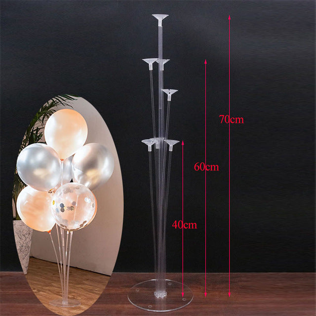 Wedding Balloons Decoration Balloon Stand Holder Column Stick Baloon Hawaii Tropical Party Balons Birthday Decor Baby Shower