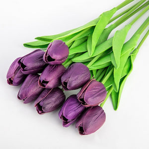 Tulip Artificial Flowers Real touch 1Pcs