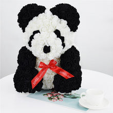 Load image into Gallery viewer, 2019 Hot Sale 40cm Bear of Roses Artificial Flowers Home Wedding Festival DIY Cheap Wedding Decoration Gift Box Wreath Crafts