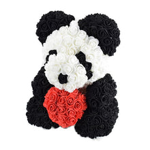 Load image into Gallery viewer, 2019 Hot Sale 40cm Bear of Roses Artificial Flowers Home Wedding Festival DIY Cheap Wedding Decoration Gift Box Wreath Crafts