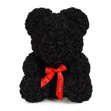 Load image into Gallery viewer, 2019 Hot Sale 40cm Bear of Roses Artificial Flowers Home Wedding Festival DIY Cheap Wedding Decoration Gift Box Wreath Crafts
