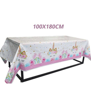 100pcs DIY Wedding Birthday Party Sweet Cellophane Clear Candy Storage Bags Cookies Lollipops Cake Packaging Unicorn Decoration