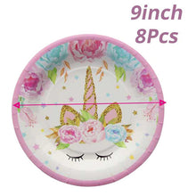 Load image into Gallery viewer, 100pcs DIY Wedding Birthday Party Sweet Cellophane Clear Candy Storage Bags Cookies Lollipops Cake Packaging Unicorn Decoration