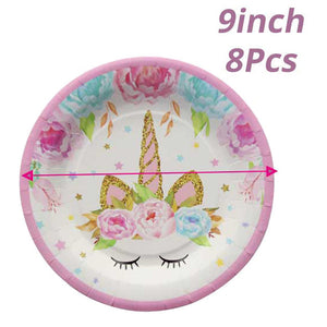 100pcs DIY Wedding Birthday Party Sweet Cellophane Clear Candy Storage Bags Cookies Lollipops Cake Packaging Unicorn Decoration