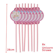 Load image into Gallery viewer, 100pcs DIY Wedding Birthday Party Sweet Cellophane Clear Candy Storage Bags Cookies Lollipops Cake Packaging Unicorn Decoration