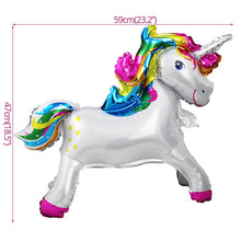 Load image into Gallery viewer, 100pcs DIY Wedding Birthday Party Sweet Cellophane Clear Candy Storage Bags Cookies Lollipops Cake Packaging Unicorn Decoration