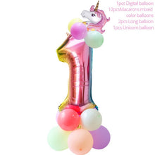 Load image into Gallery viewer, 100pcs DIY Wedding Birthday Party Sweet Cellophane Clear Candy Storage Bags Cookies Lollipops Cake Packaging Unicorn Decoration