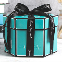 Load image into Gallery viewer, Wedding Valentine&#39;s Day DIY Surprise Love Explosion Box Gift Boyfriend Propose Props Photo Album Scrapbook Anniversary Gifts