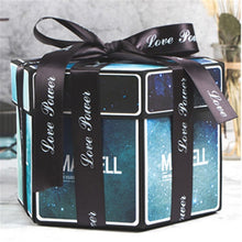 Load image into Gallery viewer, Wedding Valentine&#39;s Day DIY Surprise Love Explosion Box Gift Boyfriend Propose Props Photo Album Scrapbook Anniversary Gifts