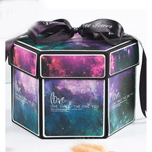 Load image into Gallery viewer, Wedding Valentine&#39;s Day DIY Surprise Love Explosion Box Gift Boyfriend Propose Props Photo Album Scrapbook Anniversary Gifts