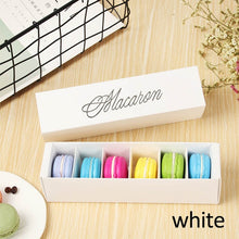 Load image into Gallery viewer, Macaron Packing  Box Beautifully Packaged Wedding Party Cake Storage Biscuit Paper Box Cake Decoration Baking Accessories