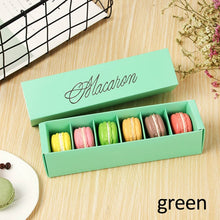 Load image into Gallery viewer, Macaron Packing  Box Beautifully Packaged Wedding Party Cake Storage Biscuit Paper Box Cake Decoration Baking Accessories