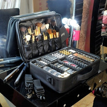 Load image into Gallery viewer, High Quality Professional Empty Makeup Organizer Bolso Mujer Cosmetic Case Travel Large Capacity Storage Bag Suitcases DMG