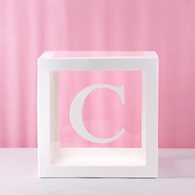 Load image into Gallery viewer, HUIRAN Girl Boy Baby Shower Decorations Transparent Box Baby 2 1st 1 One Birthday Party Decor Gift Babyshower Favors Supplies
