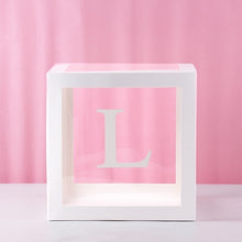 Load image into Gallery viewer, HUIRAN Girl Boy Baby Shower Decorations Transparent Box Baby 2 1st 1 One Birthday Party Decor Gift Babyshower Favors Supplies