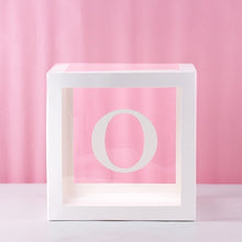 Load image into Gallery viewer, HUIRAN Girl Boy Baby Shower Decorations Transparent Box Baby 2 1st 1 One Birthday Party Decor Gift Babyshower Favors Supplies