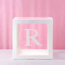 Load image into Gallery viewer, HUIRAN Girl Boy Baby Shower Decorations Transparent Box Baby 2 1st 1 One Birthday Party Decor Gift Babyshower Favors Supplies