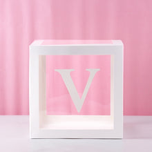 Load image into Gallery viewer, HUIRAN Girl Boy Baby Shower Decorations Transparent Box Baby 2 1st 1 One Birthday Party Decor Gift Babyshower Favors Supplies