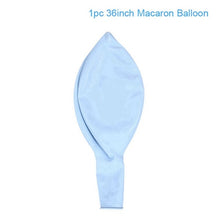 Load image into Gallery viewer, HUIRAN Girl Boy Baby Shower Decorations Transparent Box Baby 2 1st 1 One Birthday Party Decor Gift Babyshower Favors Supplies