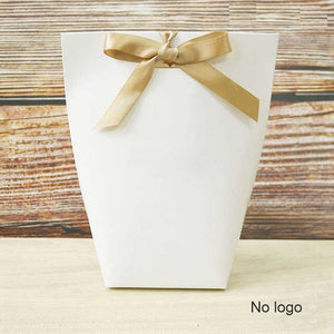 10pcs Black White Merci Thank You Gift Packaging Candy Kraft Paper Bag Cookie Gift Bags Wedding Dragee Gift Box Wrapping Supplie