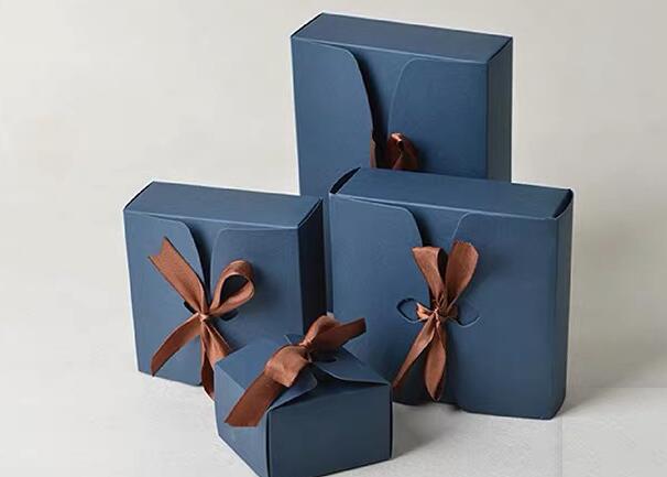 30 pcs paper box gift Kraft boxes with ribbon,wedding favor boxes baby shower favor boxes party gift boxes
