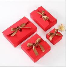 Load image into Gallery viewer, 30 pcs paper box gift Kraft boxes with ribbon,wedding favor boxes baby shower favor boxes party gift boxes