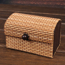 Load image into Gallery viewer, Fashion Ring Necklace Earrings Bamboo Wooden Jewelry Storage Boxes  Cosmetic Hot Selling Storage Container