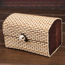 Load image into Gallery viewer, Fashion Ring Necklace Earrings Bamboo Wooden Jewelry Storage Boxes  Cosmetic Hot Selling Storage Container