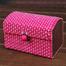 Load image into Gallery viewer, Fashion Ring Necklace Earrings Bamboo Wooden Jewelry Storage Boxes  Cosmetic Hot Selling Storage Container