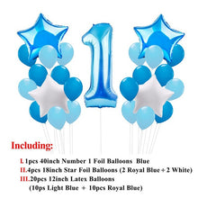 Load image into Gallery viewer, QIFU My First Birthday Party Decoration Baby Shower Boy Girl 1st Birthday Party Decorations Kids Party Decor 1 Year 1 Birthday