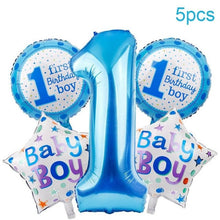Load image into Gallery viewer, QIFU My First Birthday Party Decoration Baby Shower Boy Girl 1st Birthday Party Decorations Kids Party Decor 1 Year 1 Birthday