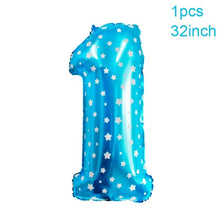 Load image into Gallery viewer, QIFU My First Birthday Party Decoration Baby Shower Boy Girl 1st Birthday Party Decorations Kids Party Decor 1 Year 1 Birthday