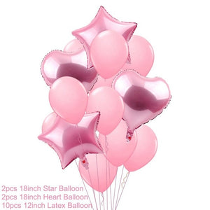 QIFU My First Birthday Party Decoration Baby Shower Boy Girl 1st Birthday Party Decorations Kids Party Decor 1 Year 1 Birthday