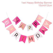 Load image into Gallery viewer, QIFU My First Birthday Party Decoration Baby Shower Boy Girl 1st Birthday Party Decorations Kids Party Decor 1 Year 1 Birthday