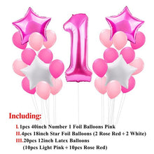 Load image into Gallery viewer, QIFU My First Birthday Party Decoration Baby Shower Boy Girl 1st Birthday Party Decorations Kids Party Decor 1 Year 1 Birthday