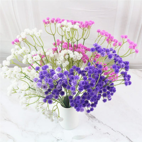 White Babies Breath Flowers Artificial 1 Piece