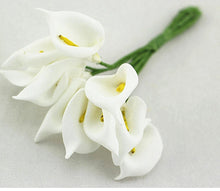 Load image into Gallery viewer, HOT NEW 1/5/10PCS Mini PE Calla Lily Artificial Flowers Plants Bouquet ScrapbookingWedding Box Decoration Home Decor@2