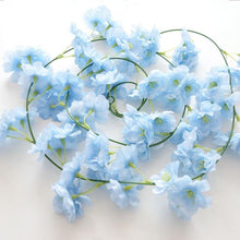 Load image into Gallery viewer, 2.2 m cherry blossom branch rattan simulation flower wedding cherry blossom decoration home party plastic artificial fake flower
