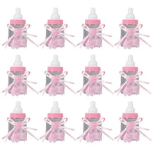 Load image into Gallery viewer, 12/24/30pcs Cute Feeding Bottle Shape Candy Boxes for Event Christening Wedding Party Birthday Baby Shower Favors Gifts Decor